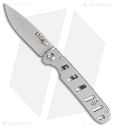 5.11 Tactical Base 3DP Frame Lock Knife Stainless Steel (2.75" Satin)