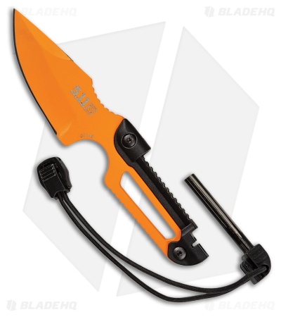 5.11 Tactical Ferro Neck Knife Orange Stainless Steel (2.3