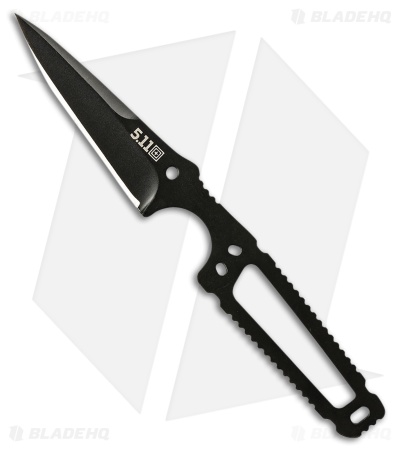 5.11 Tactical Heron Fixed Blade Knife Black Stainless Steel (2.65