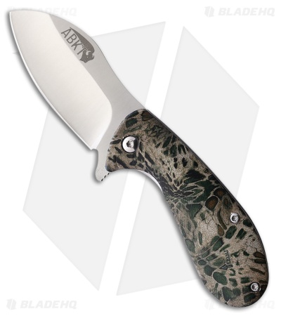ABKT Grunt Liner Lock Knife PRYM1 MP G-10 (2.75" Satin)