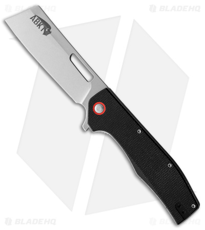 ABKT D-Force Liner Lock Knife Black G-10 (3.5" Stonewash)