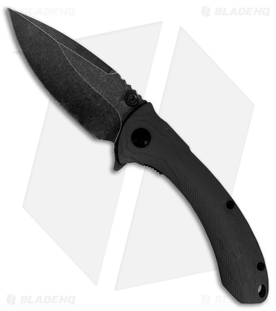 ABKT Protector II Liner Lock Knife Black G-10 (3.5" Black Stonewash)