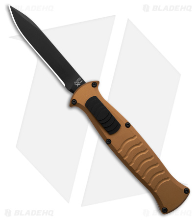 AKC X-treme EVO Spear Point OTF Automatic Knife Gold (3.5
