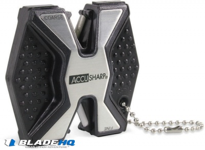 AccuSharp Diamond 2-Step Knife Sharpener Gray (Coarse & Fine)