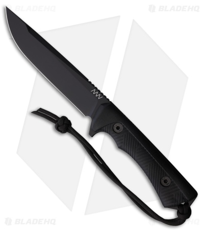 Acta Non Verba Knives P300 Fixed Blade Knife Black Polymer (5.1