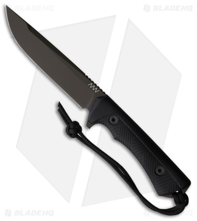Acta Non Verba Knives P300 Fixed Blade Knife Black Polymer (5.1