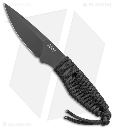 Acta Non Verba P100 Fixed Blade Knife Blk Paracord/Blk Kydex (3