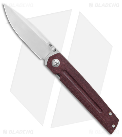 Artisan Cutlery Sirius Liner Lock Knife Red Micarta (3.5