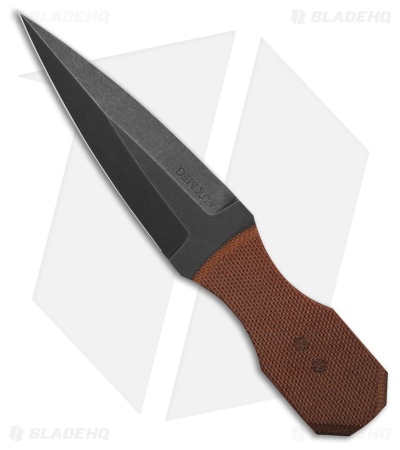 Auxiliary Manufacturing Pocket Rocket Super Slim Natural Brown Micarta (3" Gray)