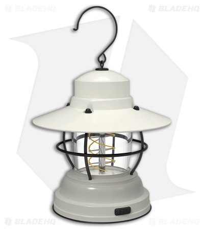 Barebones Living Outpost Lantern Vintage White (180 lumens)