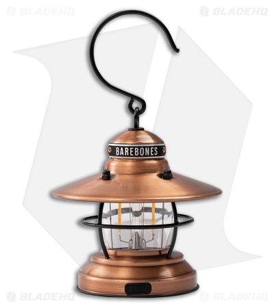 Barebones Living Edison Mini Lantern Copper (100 lumens)