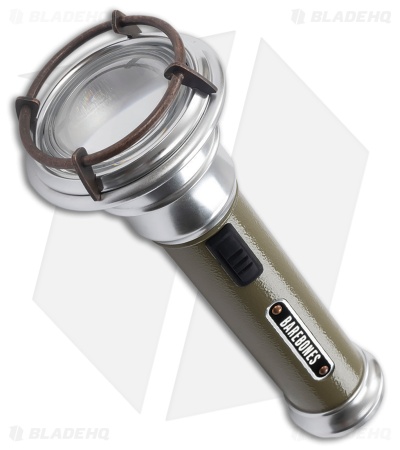 Barebones Living Vintage Flashlight Olive Drab (170 lumens)