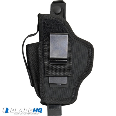 Multi-Use Nylon Holster 05 Black w/ Belt Clip
