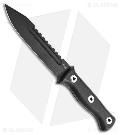 Boker Plus Fixed Blade Pilot Knife 2.0 Black G10  (5.5 Black)