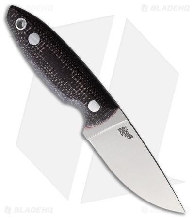 Brisa Knives Scara 60 Fixed Blade Knife Bison Micarta (2.4