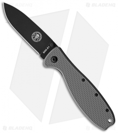 ESEE Zancudo Frame Lock Knife Gray GRN (2.9" Black)