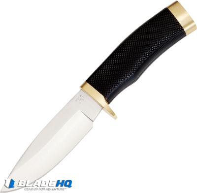 Buck Knives 692 Vanguard Fixed Blade Knife Black Rubber (4.1" Satin)