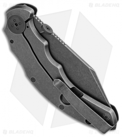 Bastinelli Dragotac Compact | Titanium Frame Lock Knife | Black G-10