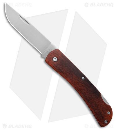Bear & Son Rosewood Large Farmhand Lock Back Pocket Knife Rosewood (3.5" SW)