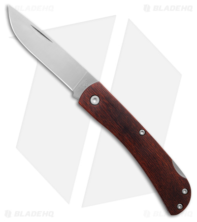 Bear & Son Rosewood Small Farmhand Lock Back Pocket Knife Rosewood (2.9" SW)
