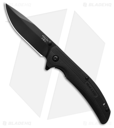 Bear & Son Sideliner Liner Lock Knife Black Zytel (3.4" Black) 778B