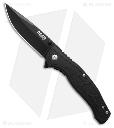 Bear Edge Brisk 2.0 Spring Assisted Liner Lock Knife Black Zytel (3.5" Black)