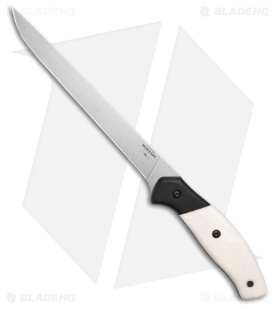 Bear & Son White Smooth Bone Professional Fillet Knife (7.5