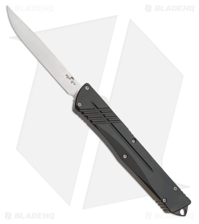 Bear OPS Double Clutch V D/A OTF Automatic Knife Black Aluminum (3.5