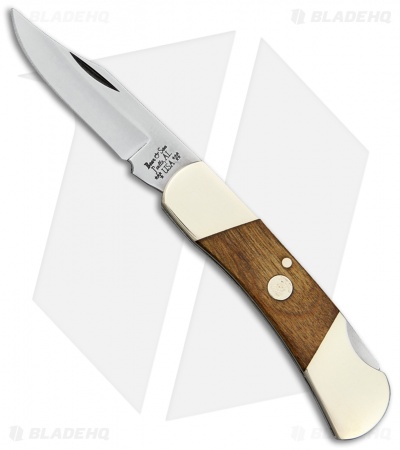 Bear & Son Lockback Pocket Knife Red Stag (3" Satin)