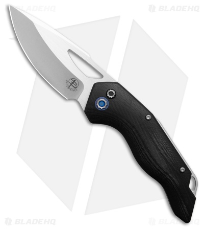 Begg Knives Galaxy Button Lock Knife Black G-10 (3.3