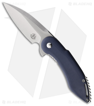 Begg Knives Mini Glimpse Blue G-10 (3" Satin D2)