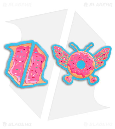 Flytanium Dessert Warrior(R) D20 Twenty-Sided Dice Donut Pink (1 Die)