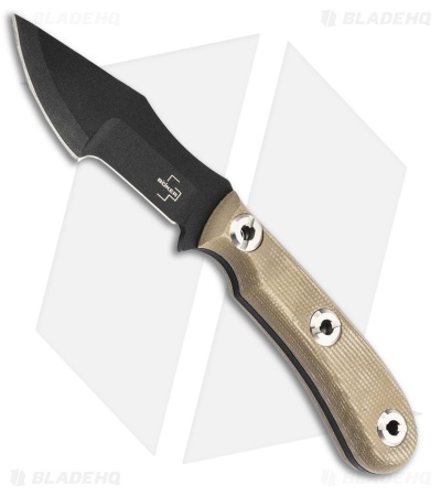 Boker Plus Micro Tracker 2.0 Natural Micarta (3.5 Black Powder)