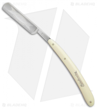 Boker Tree Edelweiss Spanish Point Razor Elforyn Ivory (5.6