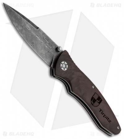 Boker Tirpitz Liner Lock Knife Walnut (4