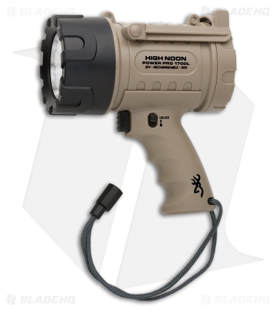 Browning High Noon Pro Spotlight Flashlight Tan (1700 Lumens) BR7805