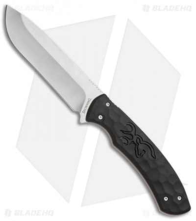 Browning Primal Skinner Fixed Blade Knife Black Polymer (4.4" Satin) 3220428B