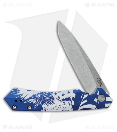 Case Cutlery Kinzua Blue Eagle Spear Point (3.00 Stonewash)