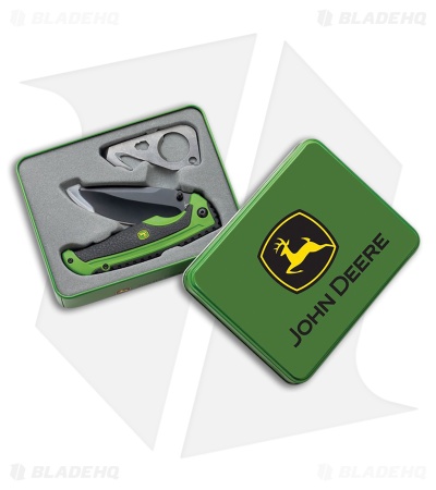 Case Cutlery John Deere Gift Set Green Nylon/Black Rubber (3.00