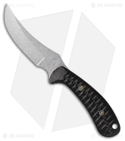 Case Cutlery Fixed Blade Ridgeback Hunter Black Burlap (4.00