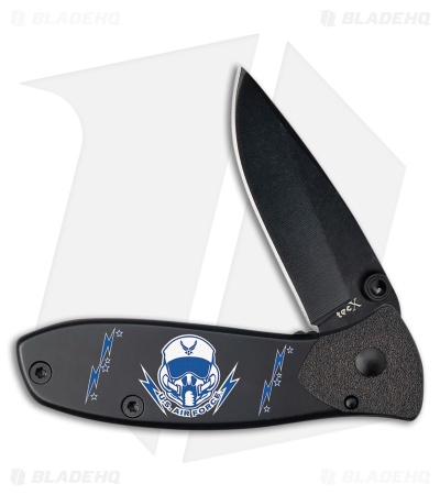 Case Cutlery United States Air Force TecX Linerlock Stainless (2.75" Black)