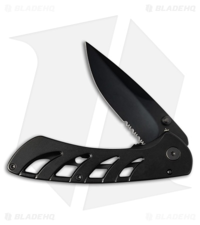 Case Cutlery TecX Exo-Lock Black Alumiumn (3.00" Black)