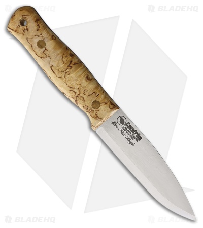 Casstrom Lars Falt Bushcraft Fixed Blade Knife Curly Birch (4.5