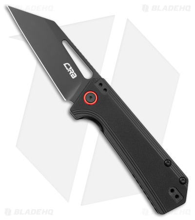 CJRB Ruffian Liner Lock Knife Black G-10 (3.25" Black PVD)