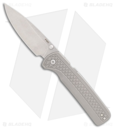 Cold Steel Full Metal FM1 Atlas Lock Silver Titanium (3.5" Satin)