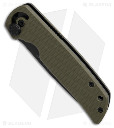 Camillus Cuda Mini Knife Green G-10 (Black) - Blade HQ