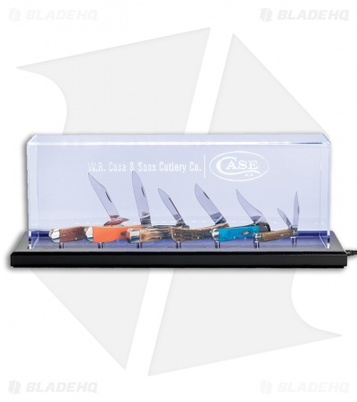 Case Cutlery Illuminated Dome Knife  Display - Stores 6 Case Knives 70632