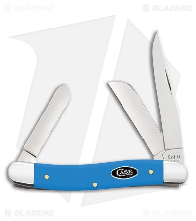 Case Cutlery MD Stockman Light Blue Synthetic Smooth