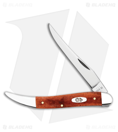 Case Knives Medium Texas Toothpick Knife 4.25" Chestnut Bone (610094 SS) 28910