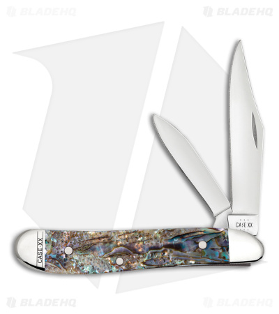 Case Cutlery Peanut Traditional Knife 2.88" Abalone (8220 SS) 12025